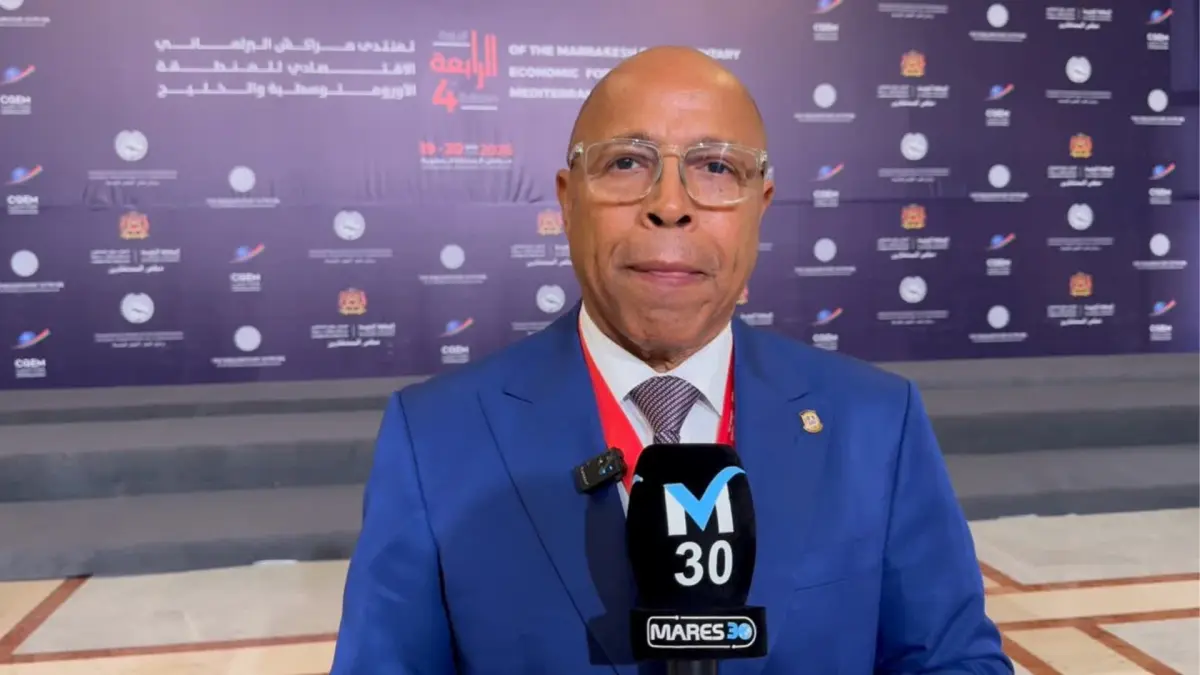 El presidente de la Cámara de Diputados de la República Dominicana y presidente Pro Tempore del Foro de Presidentes y Presidentas de Poderes Legislativos de Centroamérica, la Cuenca del Caribe y México (FOPREL), Alfredo Pacheco.